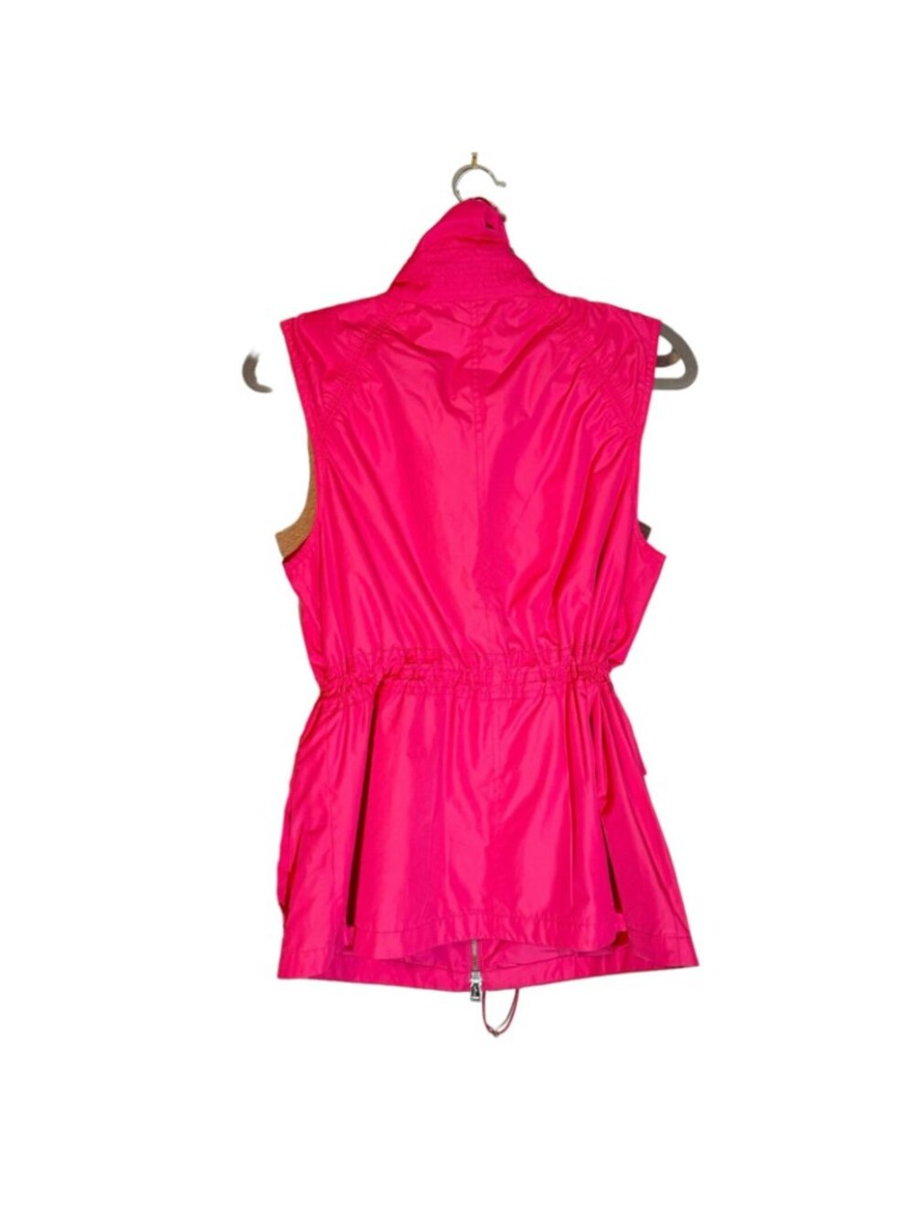 Lauren Ralph Lauren Womens Pink Sleeveless Zip-Up Vest Size Medium - Picture 7 of 12